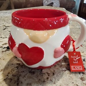 Heart Gnome Mug-NWT